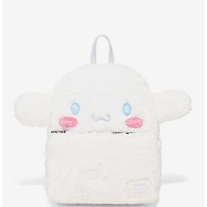 Loungefly Cinnamoroll Fuzzy Mini Backpack